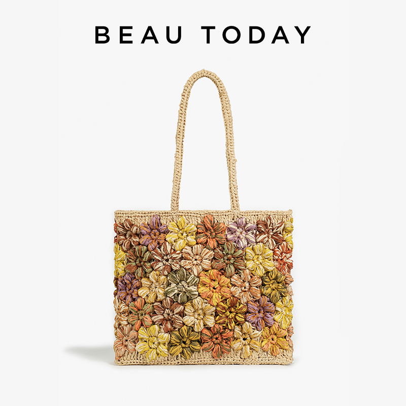BEAUTODAY Tote Bags Women Raff - огляд і ціна Women'S Raffia Bags