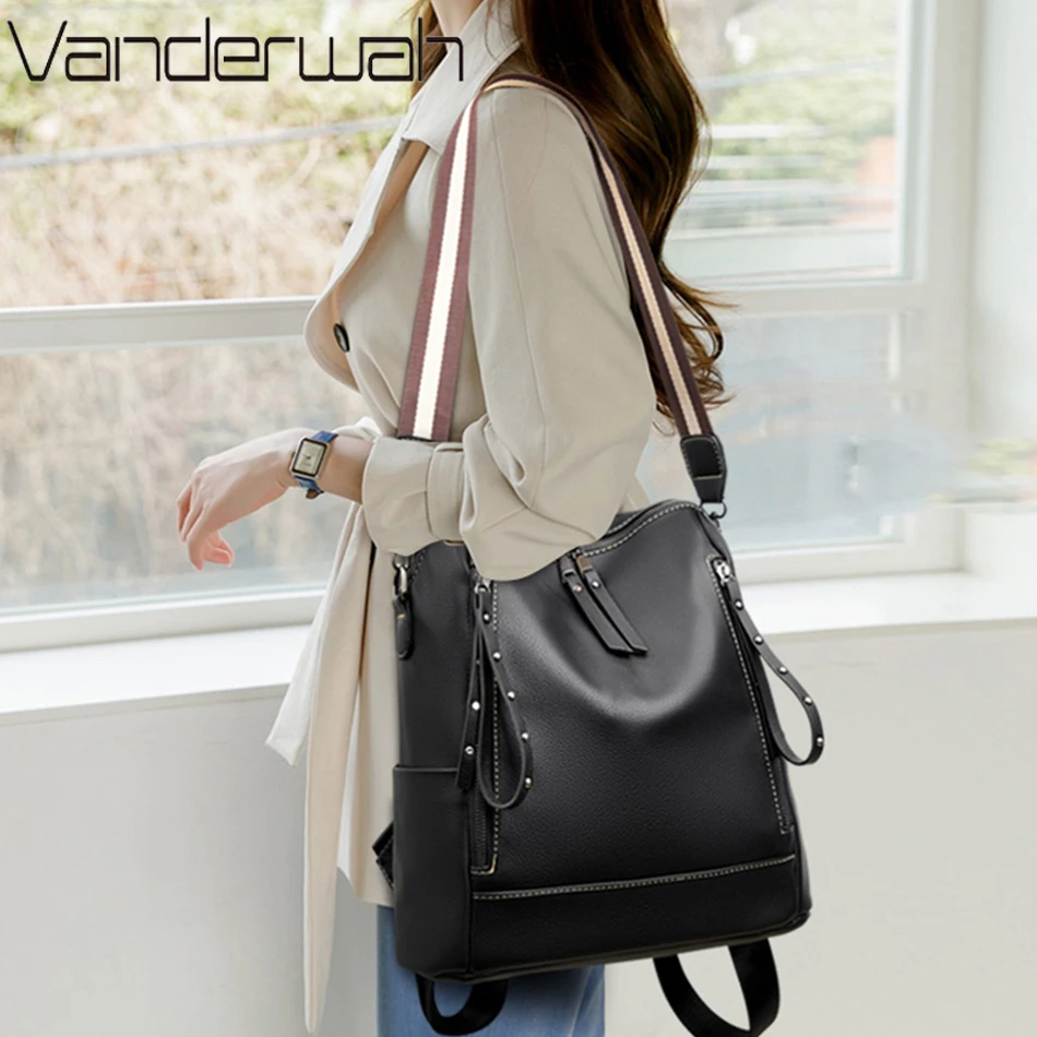 Brand Luxury Backpacks Soft Le - огляд і ціна Women Bags Branded