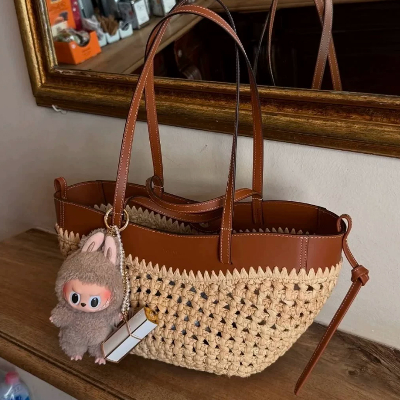 2026 Summer Hollow-out Raffia  - огляд і ціна Women'S Raffia Bags